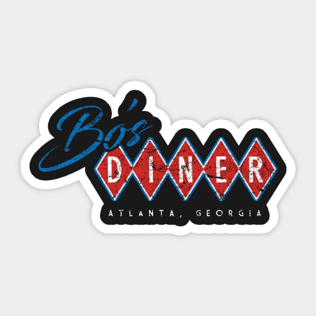 Bos Diner Sticker by MindsparkCreative